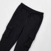 Pantalone maglia tagliata lungo