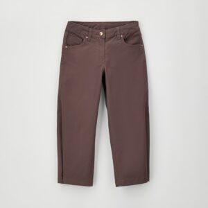 Pantalone tessuto navetta lungo