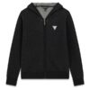 Hooded ls sweater w/zip