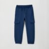 Pantalone maglia tagliata lungo
