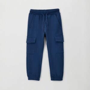 Pantalone maglia tagliata lungo