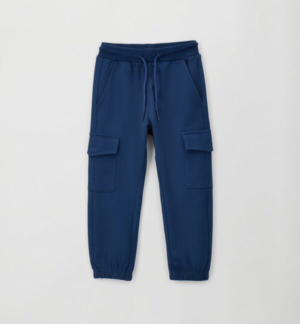 Pantalone maglia tagliata lungo