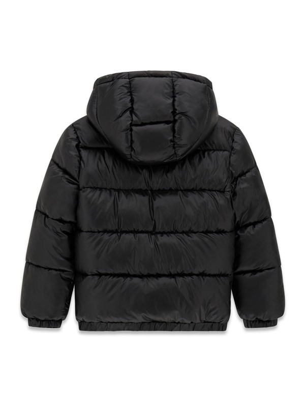 Polyester hooded ls puffer jac
