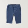Pantalone tessuto navetta lungo