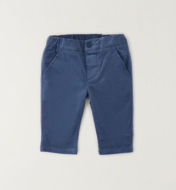 Pantalone tessuto navetta lungo