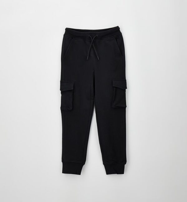 Pantalone maglia tagliata lungo