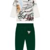 Set ls t-shirt+active pants