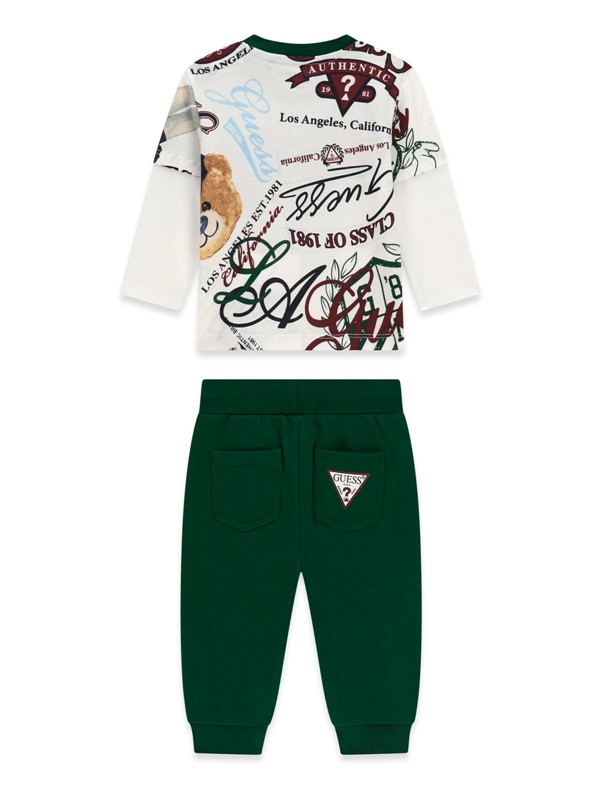 Set ls t-shirt+active pants