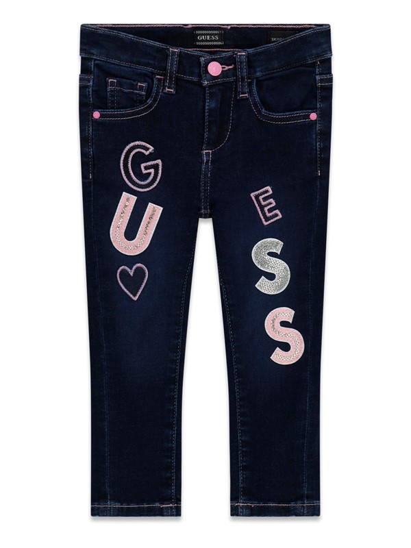 Skynny stretch denim pants w/l