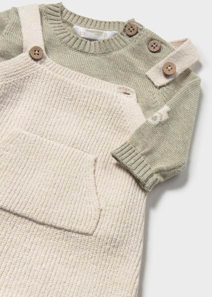 Compl.salopette tricot