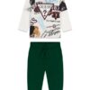 Set ls t-shirt+active pants