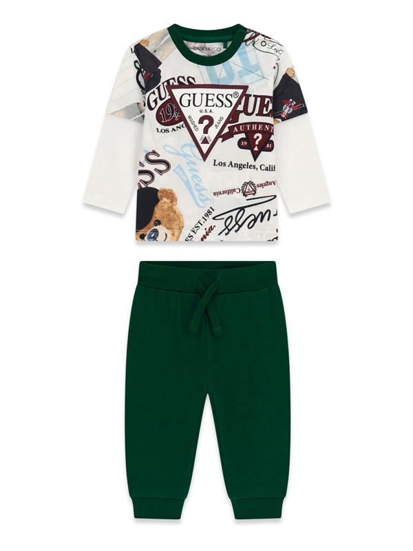 Set ls t-shirt+active pants