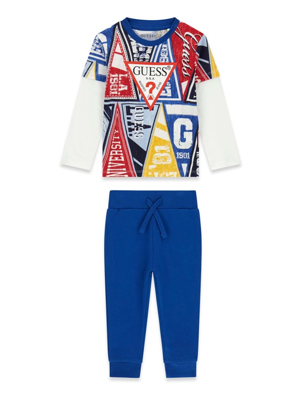Set ls t-shirt+active pants