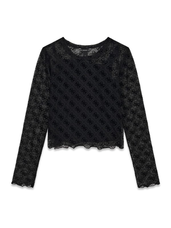 Mesh ls t-shirt