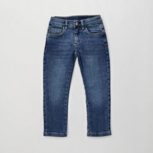 Pantalone denim lungo