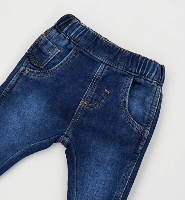 Pantalone denim lungo