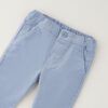 Pantalone tessuto navetta lungo