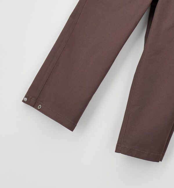 Pantalone tessuto navetta lungo