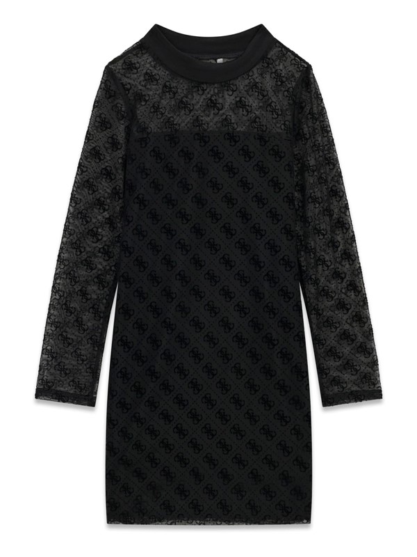 Mesh ls dress