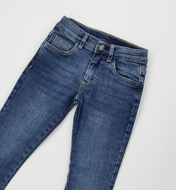 Pantalone denim lungo