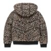 Polyester hooded ls puffer jac