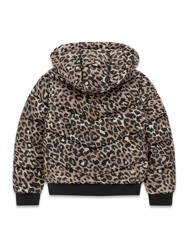 Polyester hooded ls puffer jac