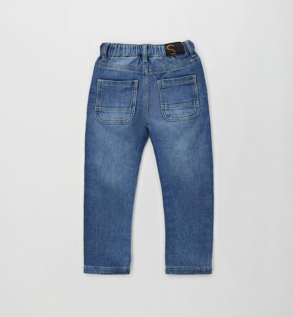 Pantalone denim lungo