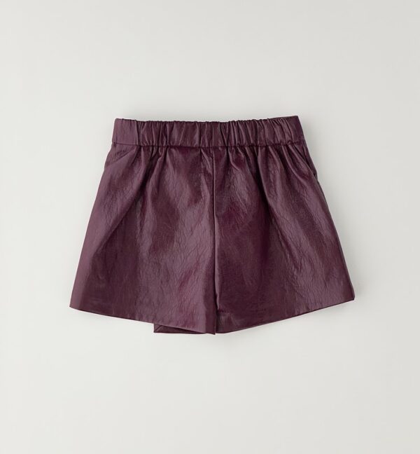 Pantalone tessuto navetta corto