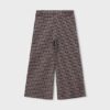Pantalone lungo jacquard