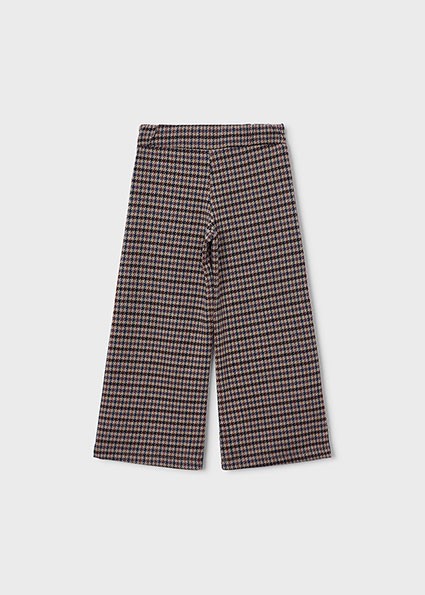 Pantalone lungo jacquard