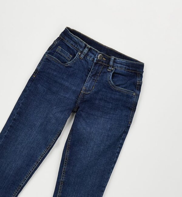 Pantalone denim lungo