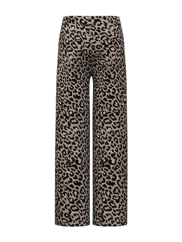 Bull denim relaxed pants