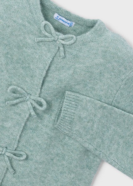 Giacchino maglia fiocchi
