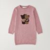 Abito tricot con manica