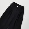 Pantalone tessuto navetta lungo