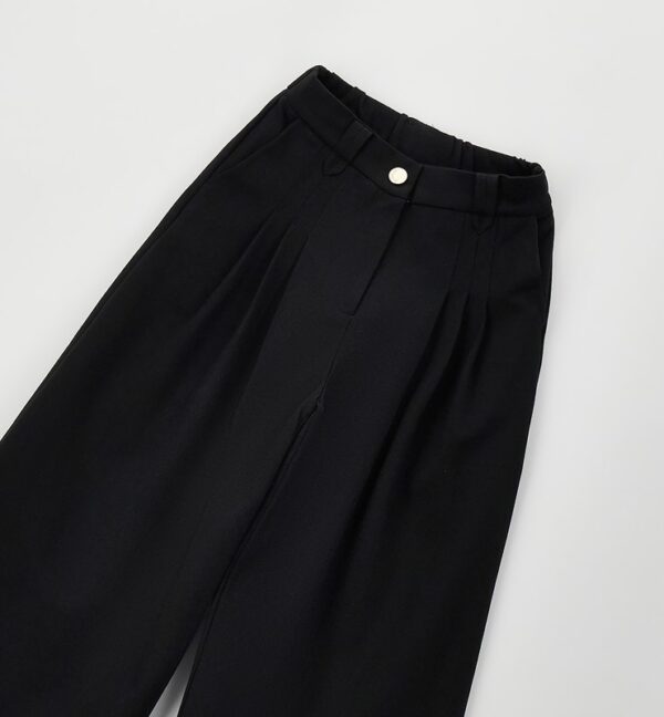 Pantalone tessuto navetta lungo
