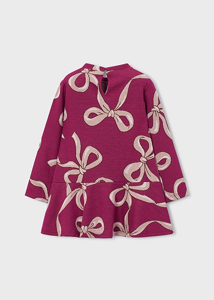 Vestito jacquard borsa
