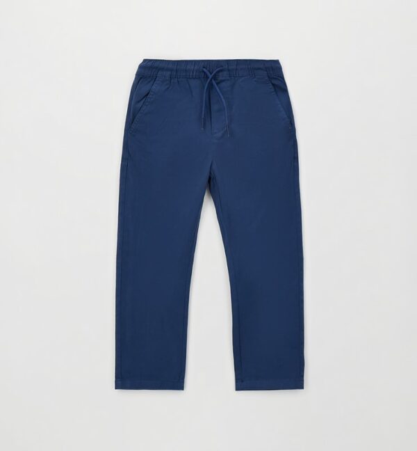 Pantalone tessuto navetta lungo