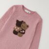 Abito tricot con manica