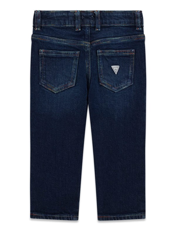 Regular denim pants