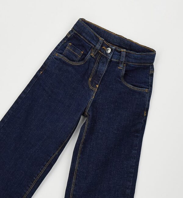 Pantalone denim lungo
