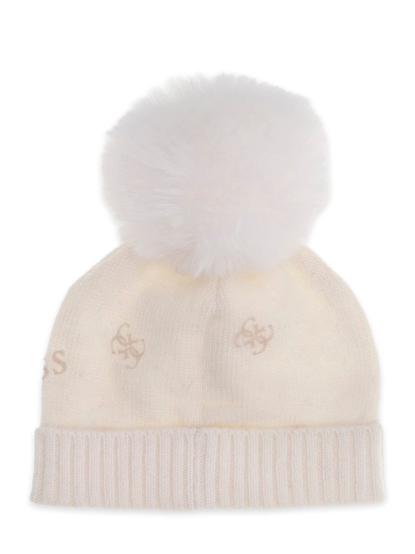 Aop flock beanie hat