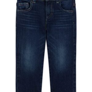 Regular denim pants