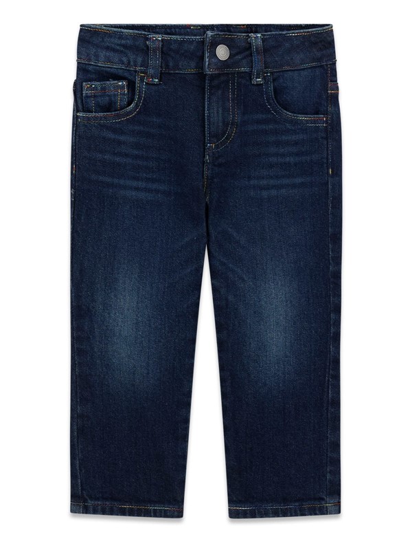 Regular denim pants
