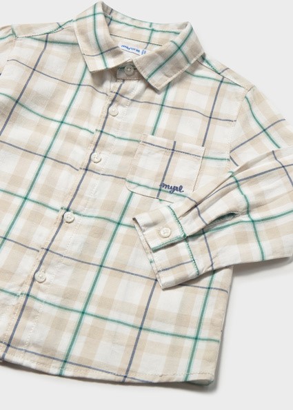 Camicia m/l quadri viyella