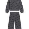 Set: ls sweater top+sweater pa