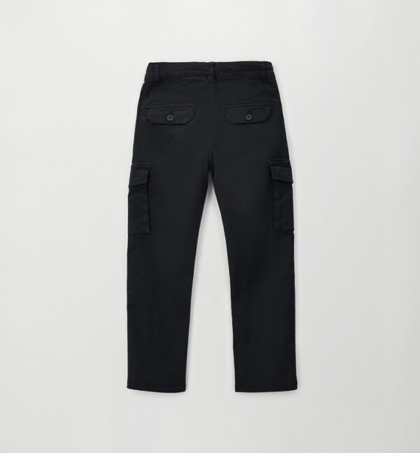 Pantalone tessuto navetta lungo