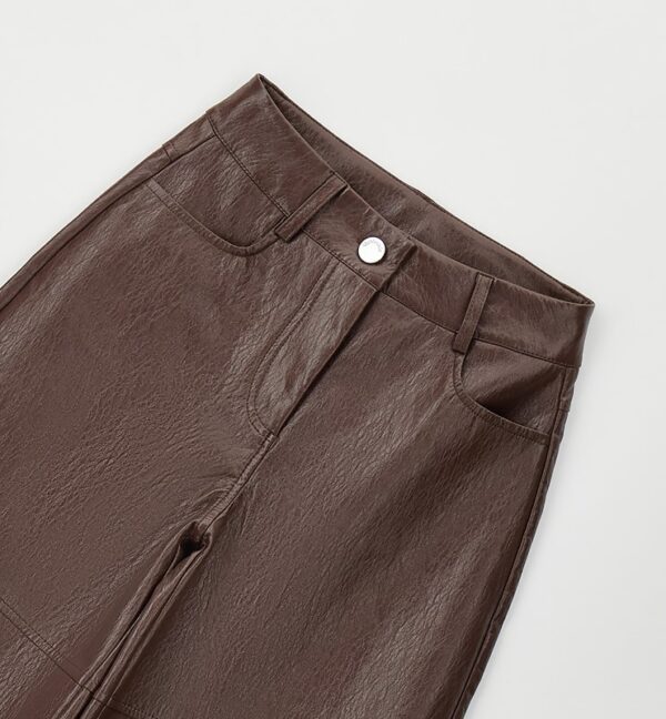 Pantalone maglia tagliata lungo