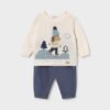 Compl.pantalone lungo jersey