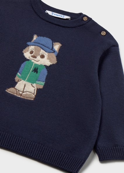 Maglione intarsi personaggi